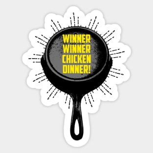 Winner Winner Chicken Dinner - PUBG Sticker